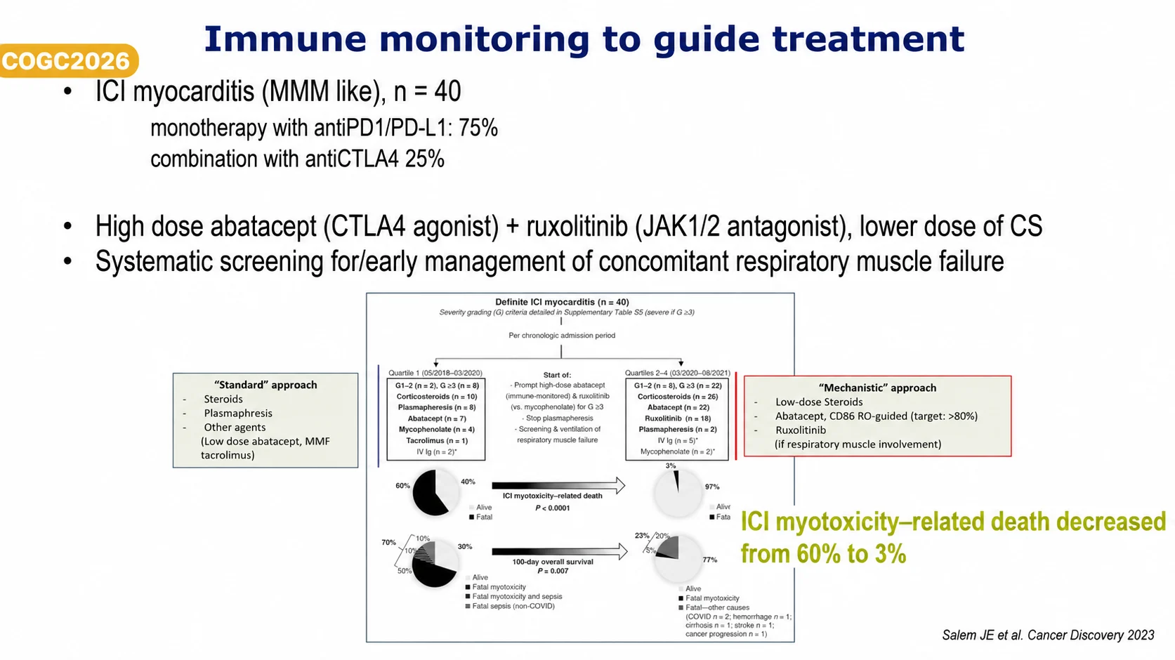 Alice Indini at COGC 2026: When Immune-Related Toxicity Becomes an Emergency 9 Alice Indini