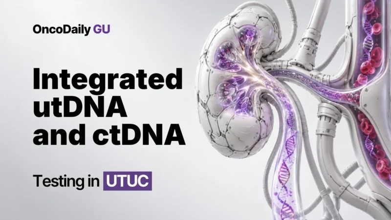 Integrated utDNA and ctDNA Testing in Upper Tract Urothelial Carcinoma