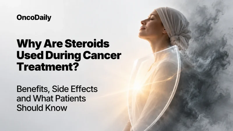 Why Are Steroids Used During Cancer Treatment? Benefits, Side Effects, and What Patients Should Know