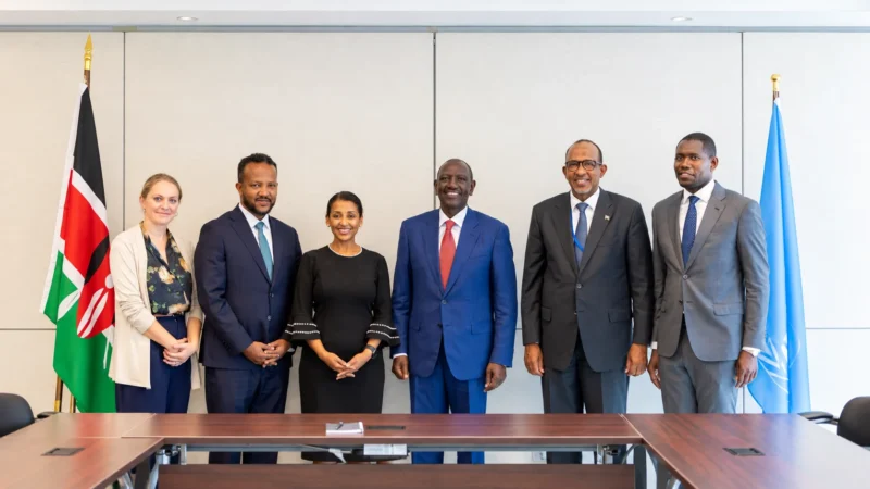 William Ruto Highlights Strategic Health Partnership with the Buffett Foundation in Kenya