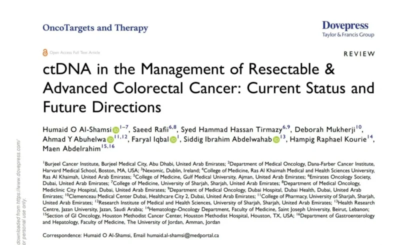 ctDNA and CRC