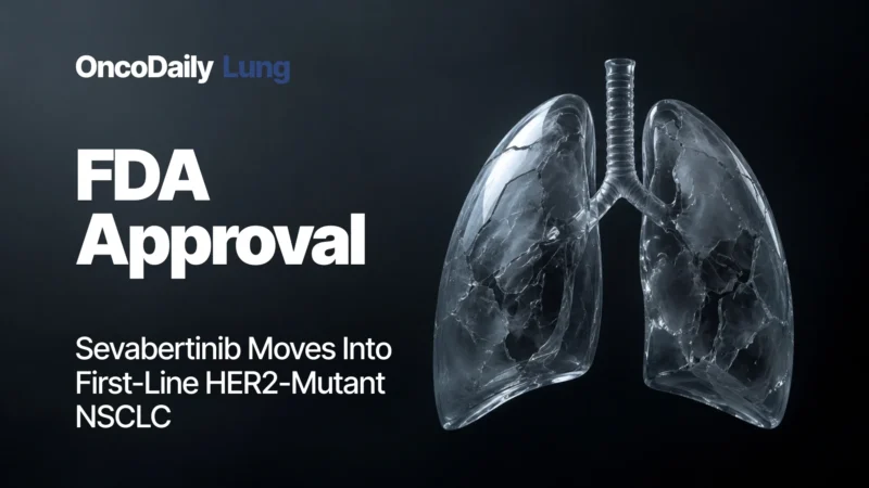 Sevabertinib Moves Into First-Line HER2-Mutant NSCLC With FDA Accelerated Approval