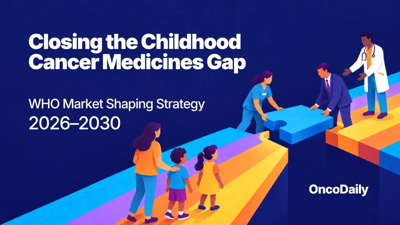 WHO Unveils 2026–2030 Strategy to Close the Childhood Cancer Medicines Gap