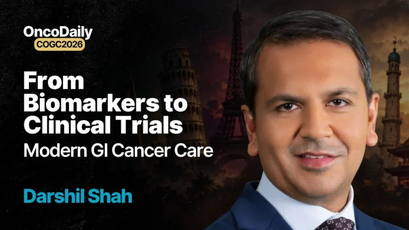 Darshil Shah at COGC 2026: Biomarkers, Coordination, and Community GI Cancer Care