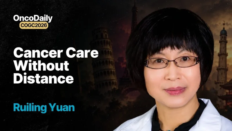 Ruiling Yuan at COGC 2026: How Rural Oncology Can Turn Limits Into Better Care