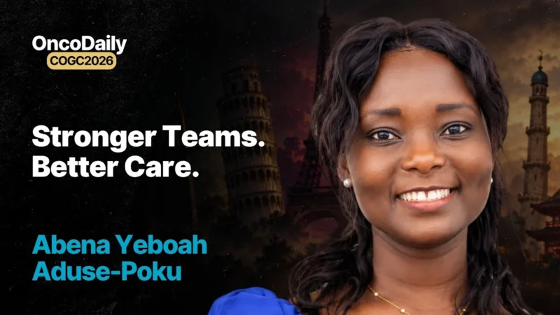 Abena Yeboah Aduse-Poku at COGC 2026: Stronger Cancer Care Through Collaboration