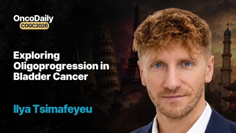 Ilya Tsimafeyeu at COGC 2026: Emerging Real-World Evidence in Metastatic Urothelial Cancer