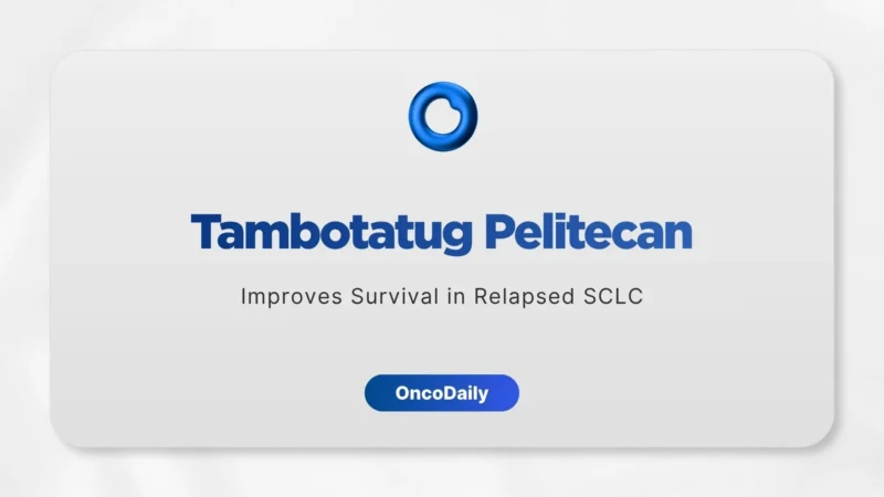 Jose Pacheco: Tambotatug Pelitecan Shows Superior Survival in Small Cell Lung Cancer 2 Jose Pacheco: Tambotatug Pelitecan Shows Superior Survival in Small Cell Lung Cancer