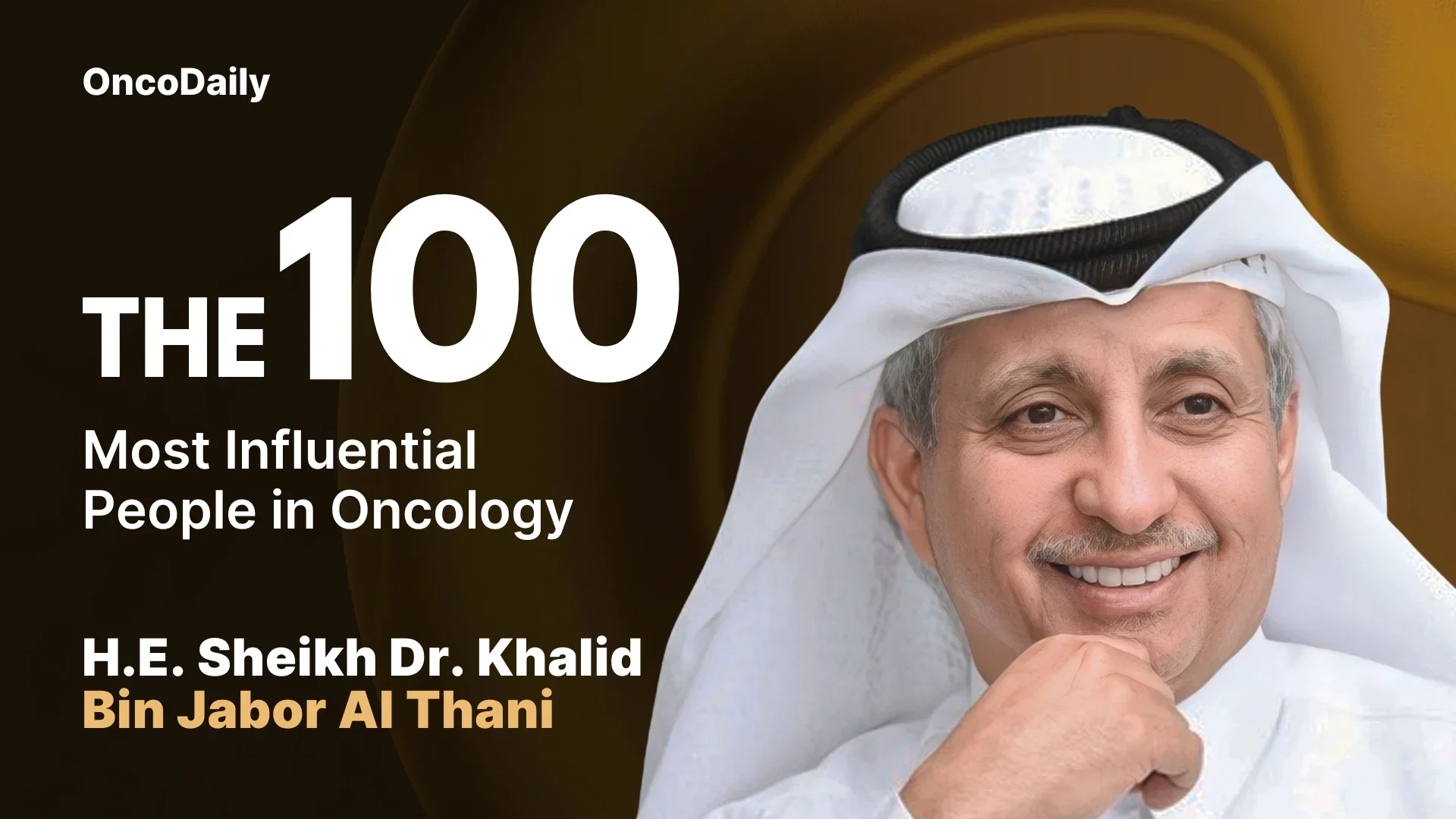 H.E. Sheikh Dr. Khalid bin Jabor Al Thani Receives GCC Recognition for Weacom Platform - Qatar Cancer Society