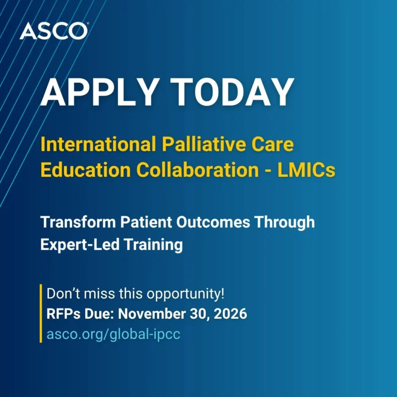 Is Your Organization Ready to Build a Sustainable Network of Palliative Care Professionals? - ASCO 2 Is Your Organization Ready to Build a Sustainable Network of Palliative Care Professionals? - ASCO