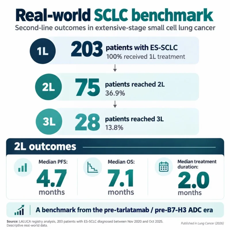 Oliver Illini: Real-World Data Highlight the Unmet Need in Second-Line ES-SCLC 2 Oliver Illini