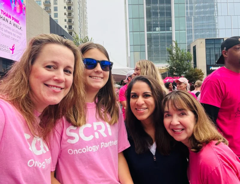 Erika Hamilton: SCRI Oncology Partners Supports Breast Cancer Awareness in Nashville 2 Erika Hamilton