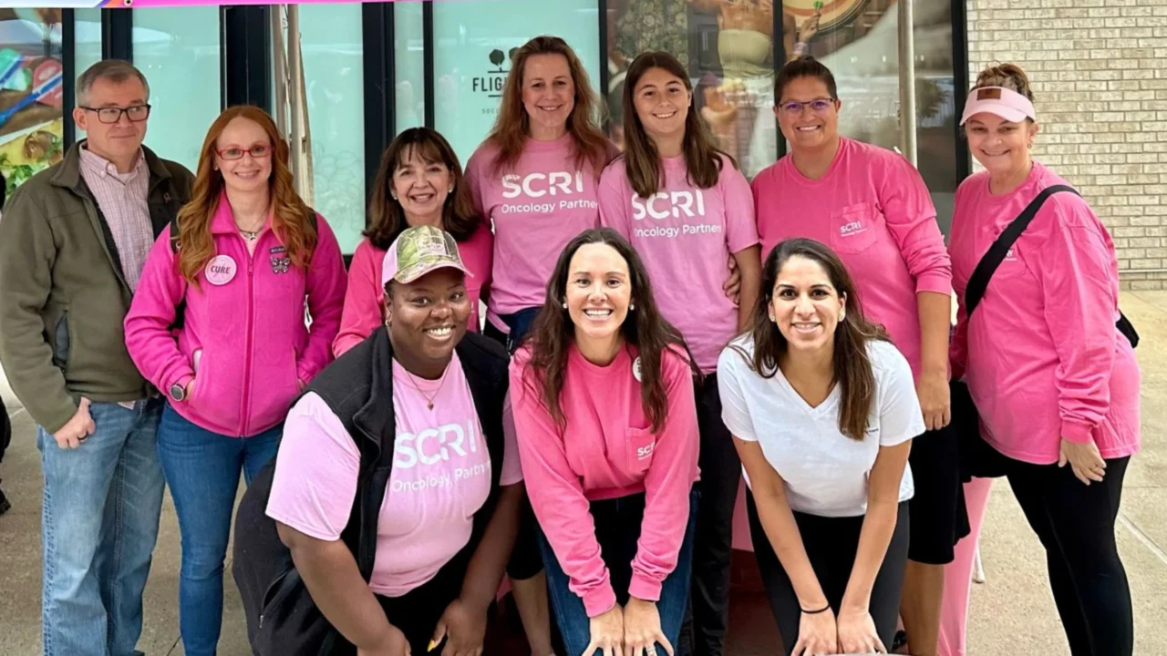 Erika Hamilton: SCRI Oncology Partners Supports Breast Cancer Awareness in Nashville
