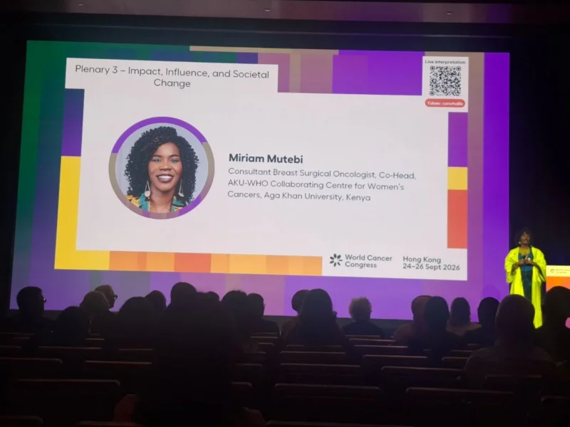 Miriam Mutebi։ You Do Not Lead Alone: Moving Together for Cancer Control 2 Miriam Mutebi