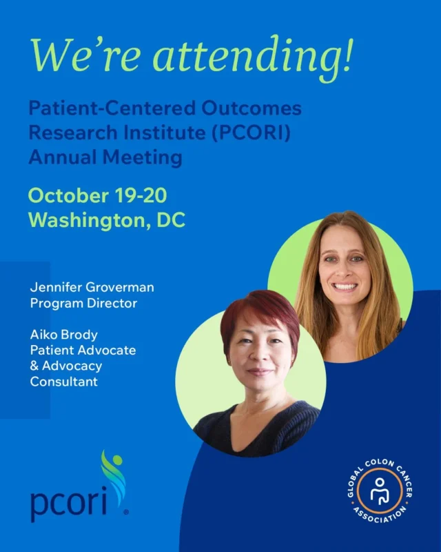 Will You Be at the PCORI Annual Meeting? - Global Colon Cancer Association