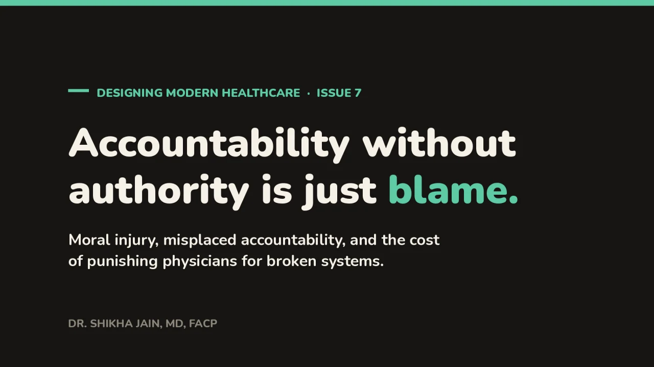 Shikha Jain: The Unpaid Work Physicians Do to Close the Gaps Our Systems Leave Open 2 Shikha Jain: The Unpaid Work Physicians Do to Close the Gaps Our Systems Leave Open