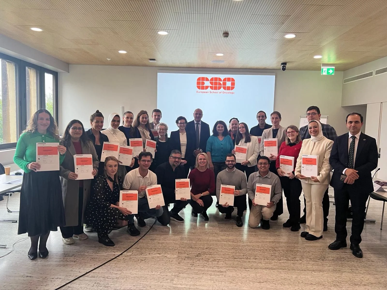 Brunilda Haxhiu: Pleased to Complete ESO and USI Certificate in Gynaecological Cancers 2 Brunilda Haxhiu: Pleased to Complete ESO and USI Certificate in Gynaecological Cancers