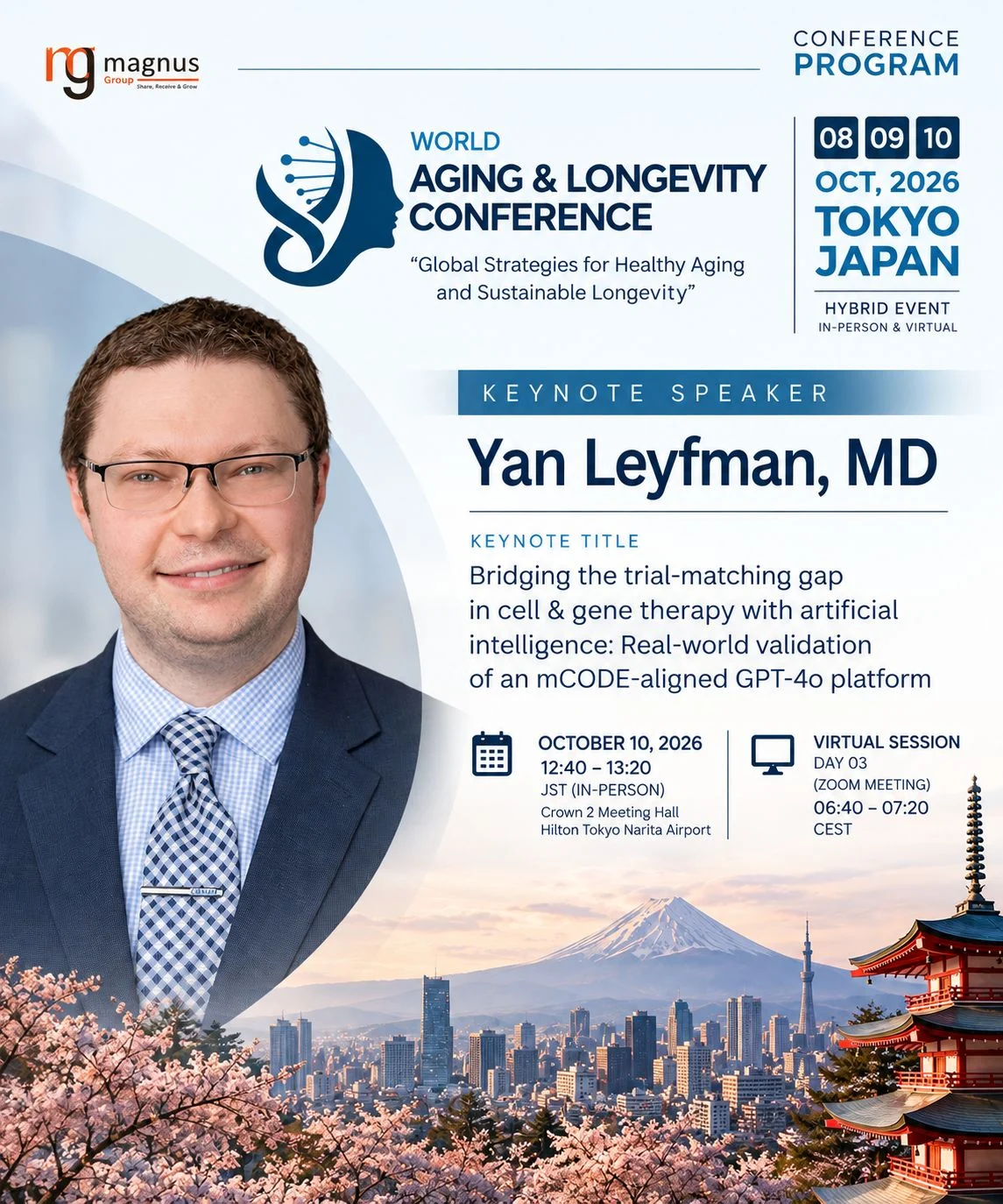 Yan Leyfman: Honored to Have Been Invited as a Distinguished Keynote Speaker at the WALC 2026 2 Yan Leyfman: Honored to Have Been Invited as a Distinguished Keynote Speaker at the WALC 2026