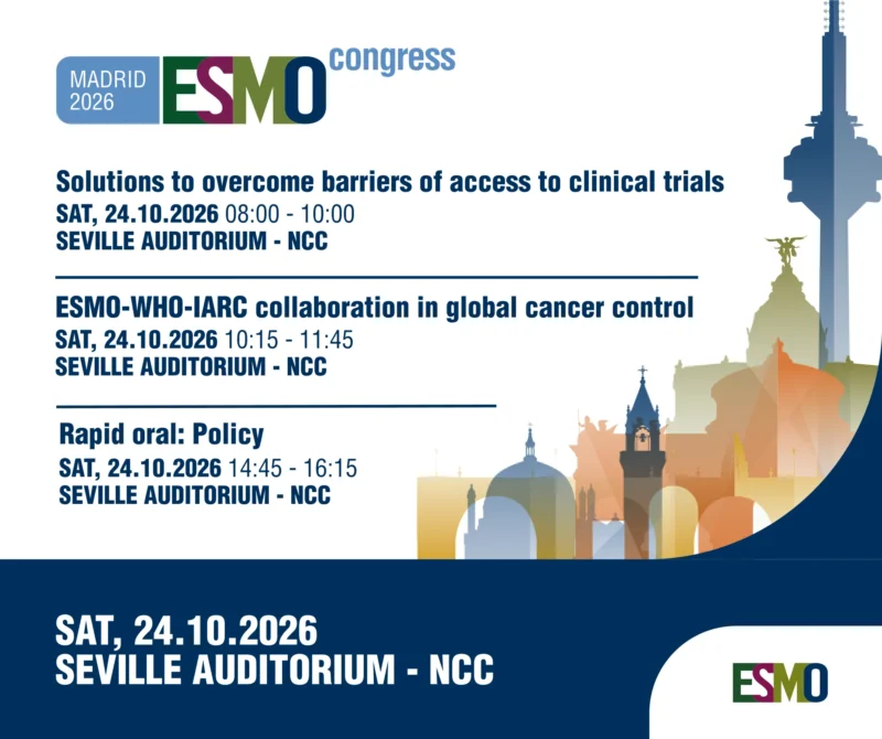Building a More Equitable and Sustainable Future for Cancer Care - ESMO