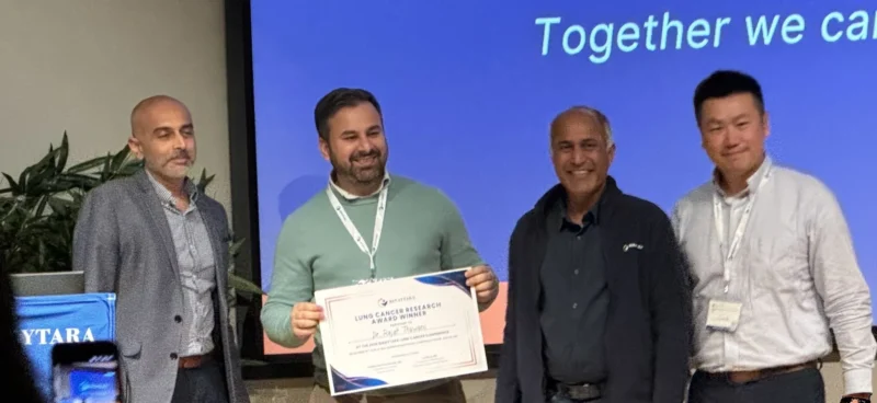 Rajat Thawani: Building Partnerships and Securing Support for New Lung Cancer Research
