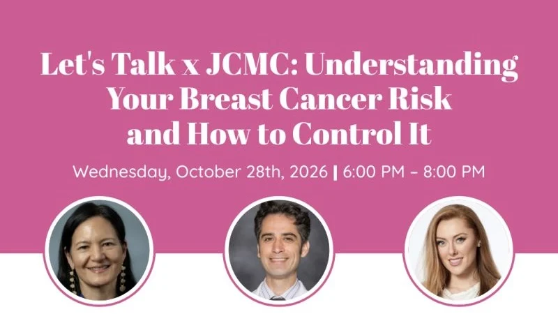 Understanding Your Breast Cancer Risk and How to Manage It – Jersey City Medical Center