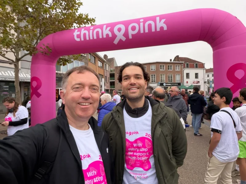 David Heathcote: Supporting Breast Cancer Awareness at the Race for the Cure 2 David Heathcote: Supporting Breast Cancer Awareness at the Race for the Cure