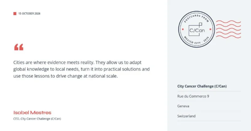 How Cities Can Transform Cancer Care Through Stronger Health Systems? - City Cancer Challenge 2 How Cities Can Transform Cancer Care Through Stronger Health Systems? - City Cancer Challenge