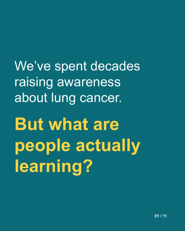 Jill Feldman: After 25 Years of Awareness, Are We Changing Minds About Lung Cancer?