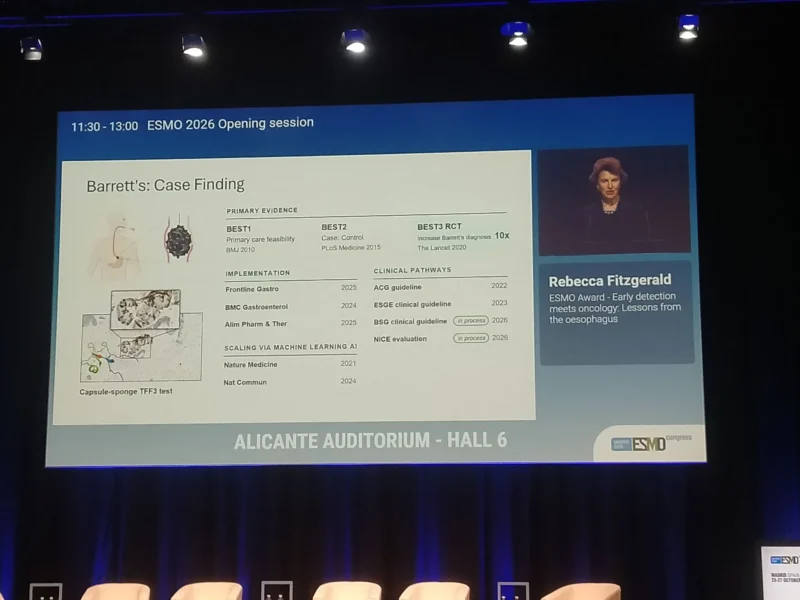 Noha Rashad: Key Takeaways on Upper GI Cancers and Early Detection at ESMO 2026 2 Noha Rashad