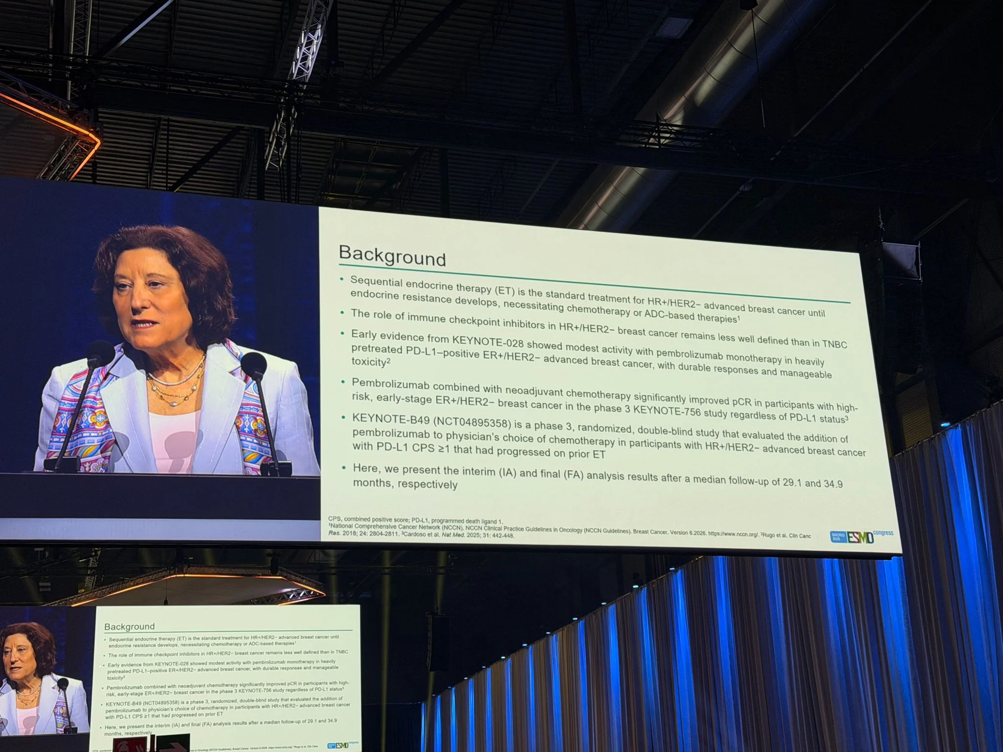 KEYNOTE-B49 Trial: Immunotherapy in HR+/HER2− Breast Cancer