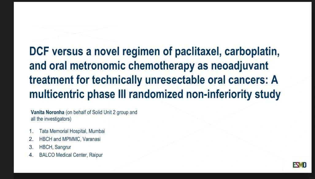Amol Akhade: An Indian Phase III Trial With the Potential to Change Practice in Oral Cavity Cancer 2 Amol Akhade: An Indian Phase III Trial With the Potential to Change Practice in Oral Cavity Cancer