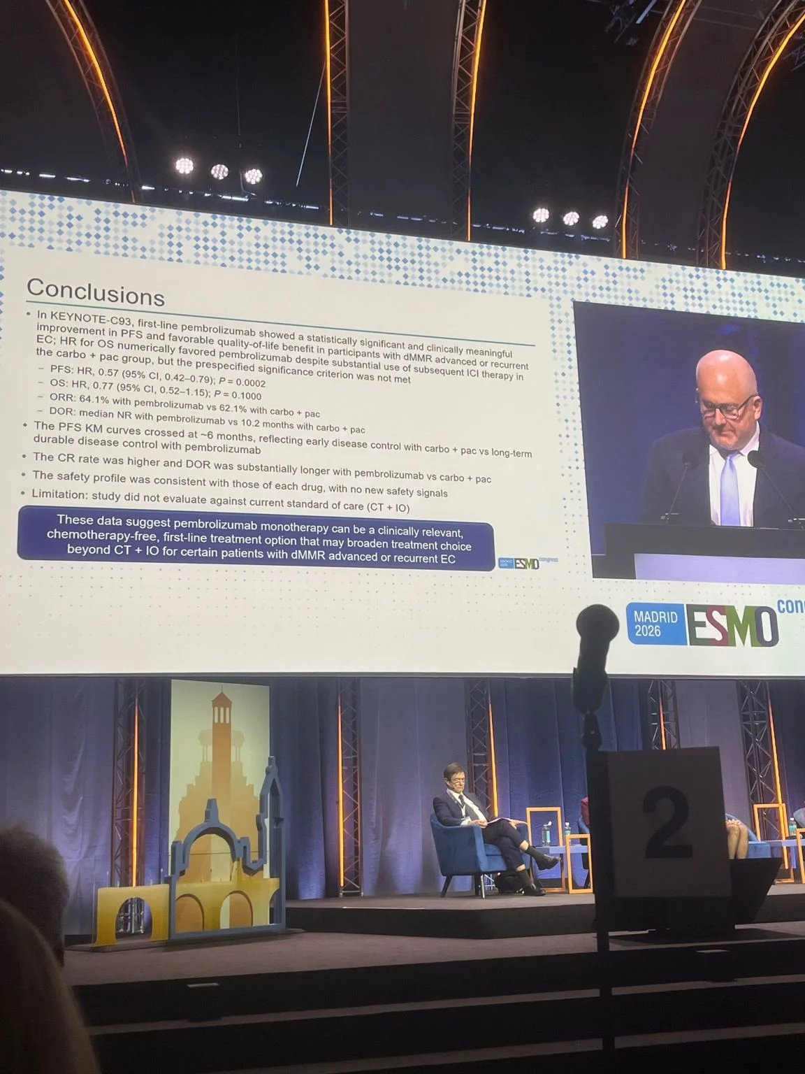 KEYNOTE-C93 Trial: Pembrolizumab Versus Chemotherapy in dMMR Endometrial Cancer 3 KEYNOTE-C93