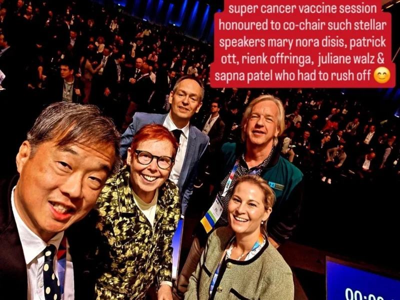 Han Chong Toh: Scientific Collaboration and Innovation Offer New Hope for Cancer Patients 2 Han Chong Toh: Scientific Collaboration and Innovation Offer New Hope for Cancer Patients