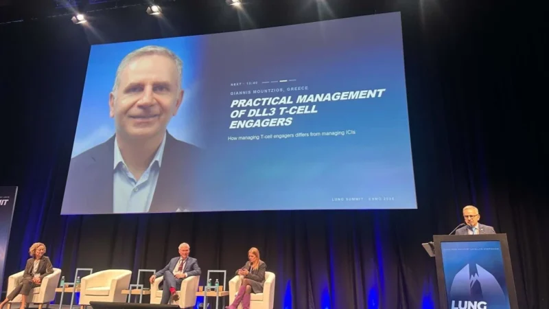 Giannis Mountzios: Discussion on New Therapeutic Developments in Small Cell Lung Cancer at ESMO 2026