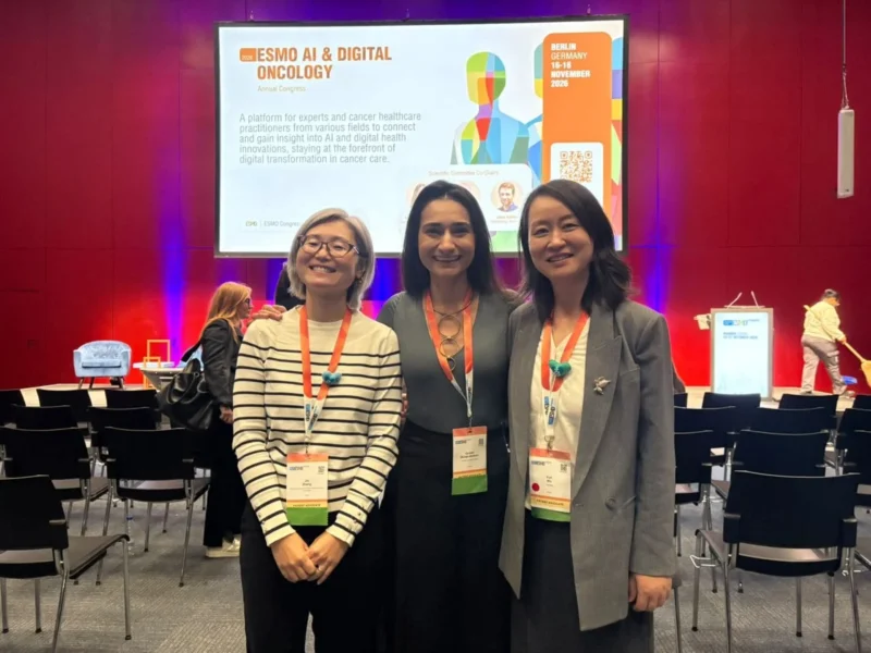 Carmen Monge-Montero Reflects on Patient Advocacy and Meaningful Connections at ESMO 2026 2 Carmen Monge-Montero
