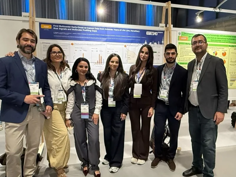 Amalya Sargsyan: Honored to Receive the ESMO Career Development and Leadership Award