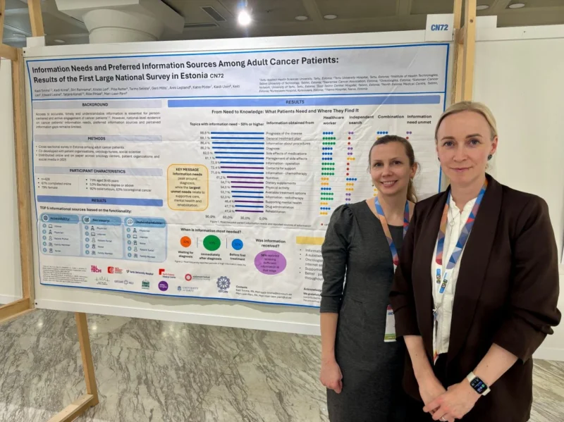 Rille Pihlak: New Science, New Friendships and New Hope for Cancer Patients 2 Rille Pihlak