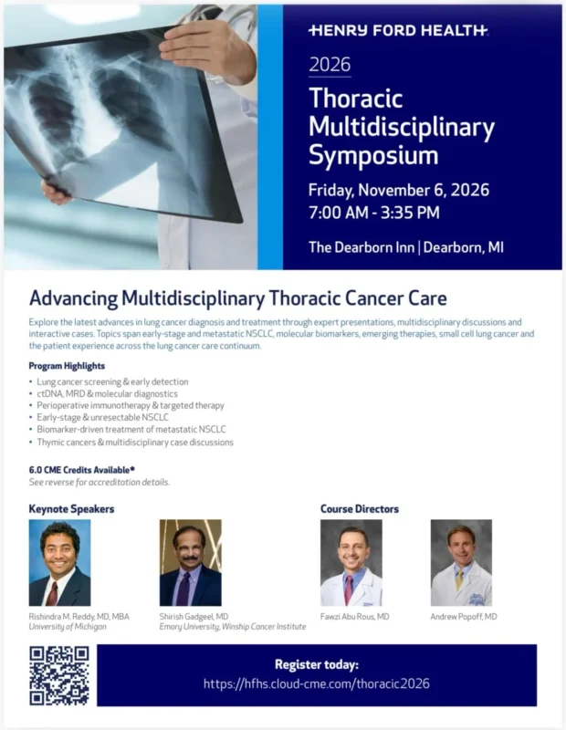 Fawzi Abu Rous: How Is Innovation Shaping the Future of Thoracic Oncology?