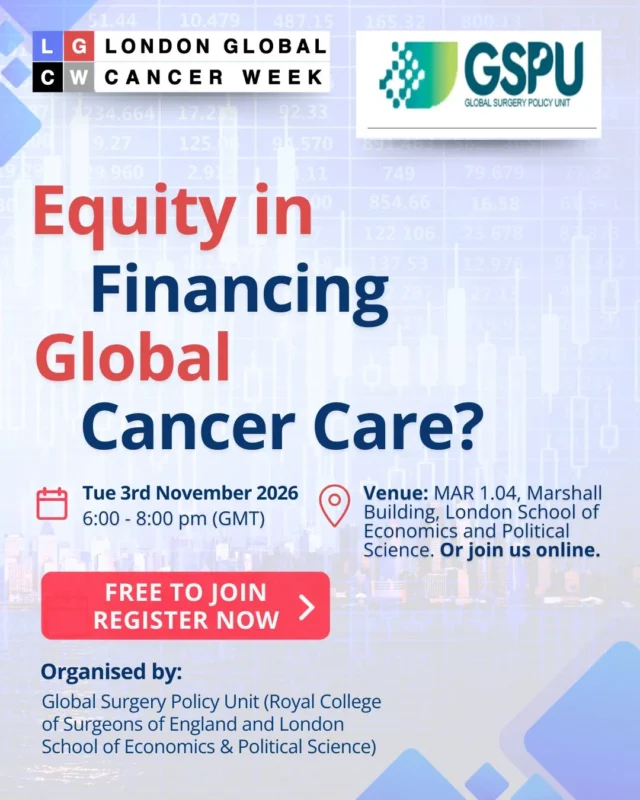 How Do We Finance Equitable Access to Cancer Care? - London Global Cancer Week