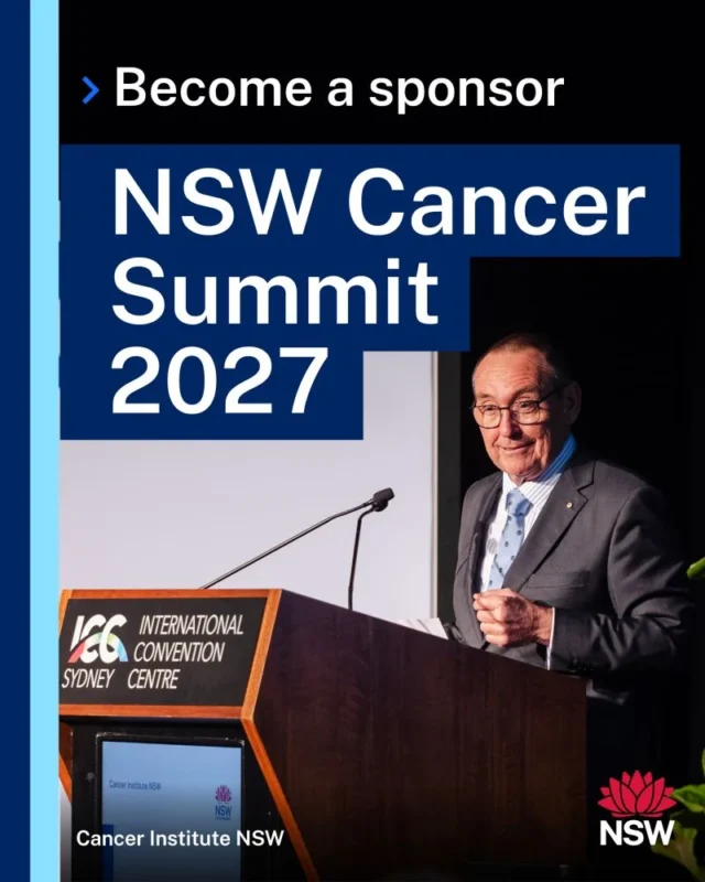 Cancer Institute NSW Launches Sponsorship Opportunities for the 2027 Summit