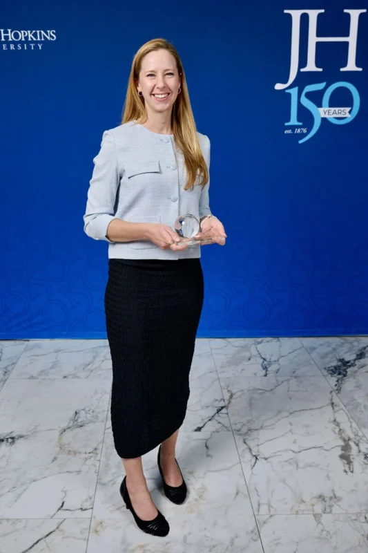 Hilary Robbins Honoured with Global Achievement Award - IARC