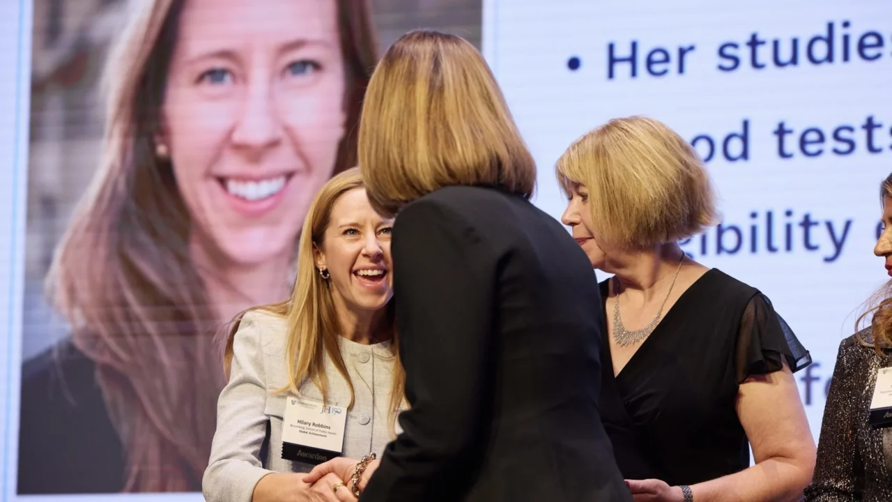 Hilary Robbins Honoured with Global Achievement Award – IARC