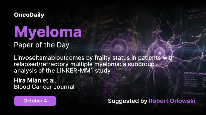 C. Ola Landgren: Earlier Multiple Myeloma Diagnosis Starts With Primary Care 2 C. Ola Landgren: Earlier Multiple Myeloma Diagnosis Starts With Primary Care