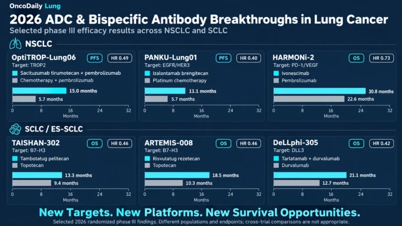 Biomarker Landscape of ADCs and Bispecific Antibodies in Lung Cancer: The 2026 Clinical Trial Evidence and Future of Precision Treatment 3 Lung Cancer