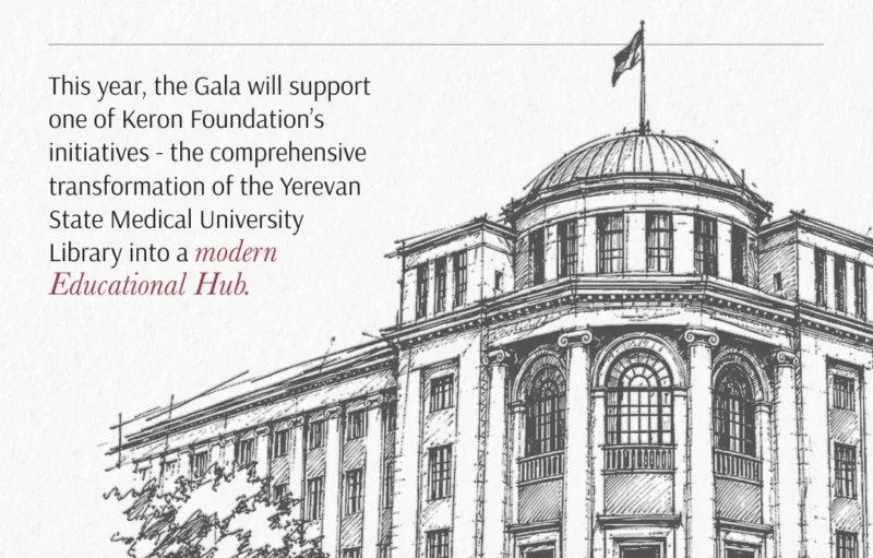 Keron Impact Gala/ Paris 2026: Uniting Lights for Armenia in Support of the Future of Medical Education