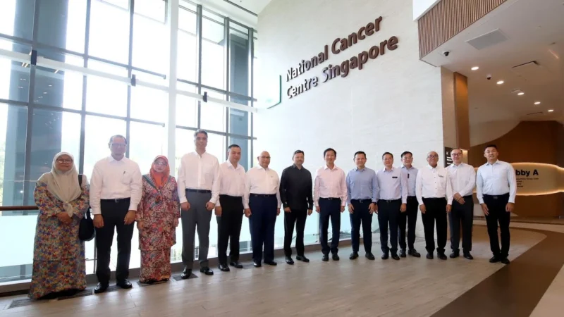 NCCS Was Honoured to Welcome His Royal Highness Crown Prince Haji Al-Muhtadee Billah 2 National Cancer Centre Singapore, NCCS