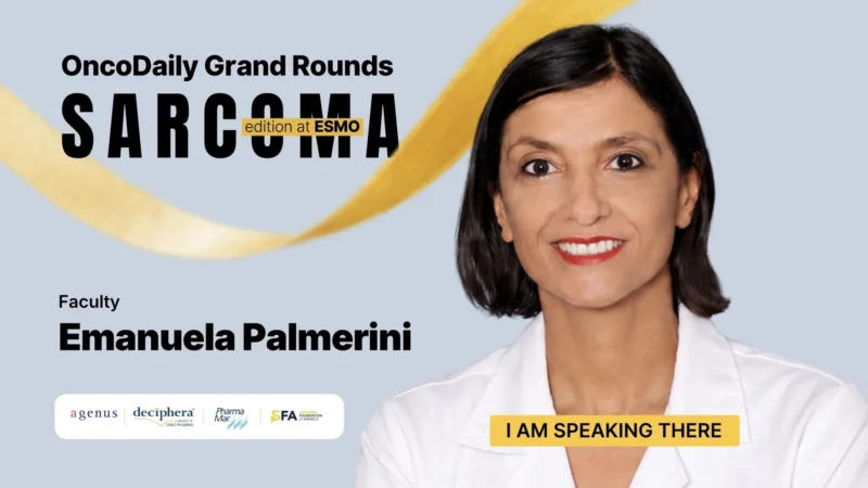 Emanuela Palmerini as Faculty of OncoDaily Grand Rounds at ESMO 2026: Sarcoma Edition