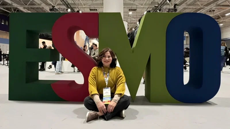 Erika Ruiz-Garcia Highlights GI Cancer Research in Front of 40,000 Attendees at ESMO 2026