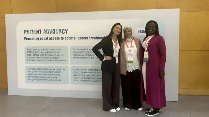 Carmen Monge-Montero Reflects on Patient Advocacy and Meaningful Connections at ESMO 2026