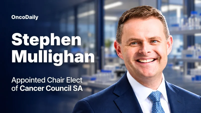 Stephen Mullighan: Honored to Have Been Appointed Chair Elect of Cancer Council SA